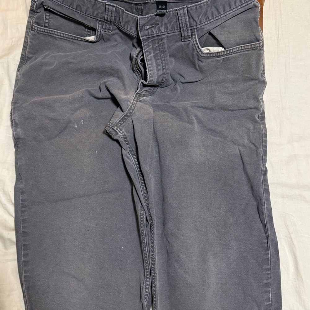 Carhartt Charcoal Relaxed Fit Trousers